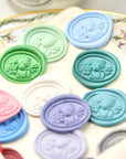 Cachets de cire L'Ourson