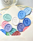 Cachets de cire Méduse