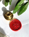 Sceau en laiton motif abeille - Riwalenn - Artisaire - cachet de cire