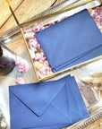 Riwalenn - Lot de 25 enveloppes bleu marine - artisaire - amazon - cultura - etsy