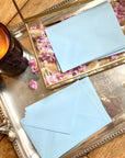 Riwalenn - Lot de 25 enveloppes bleu ciel - artisaire - amazon - cultura - etsy