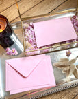 Riwalenn - Lot de 25 enveloppes rose - artisaire - amazon - cultura - etsy